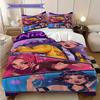 Vivid Purple Bedroom Set Threepiece Set 1 Duvet Cover 2 Pillowcase Without Core Soft And Comfortable Bedding Set Duvet Cover And Pillowcase