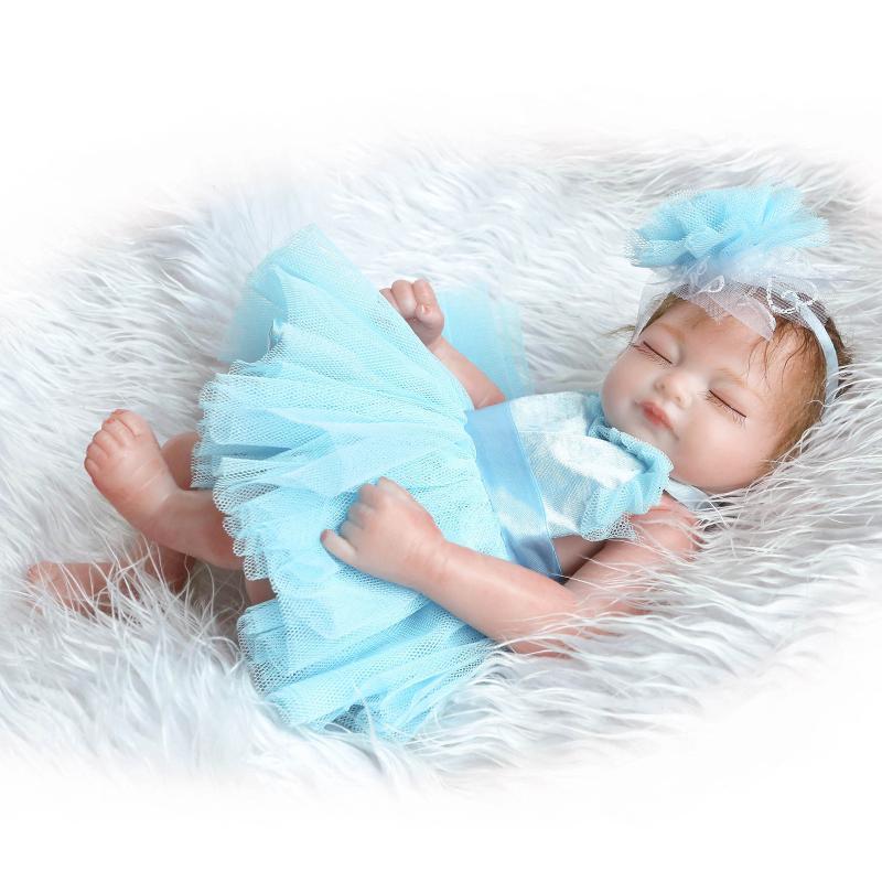 Realistic Mini Soft Baby Toy - Cute Novelty Collectible for Role-Playing and Gifts 27cm