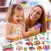 Kit DIY Créatif pour Enfants et Ensemble pour Enfants Jouet d'Apprentissage Préscolaire Paquet de Matériaux