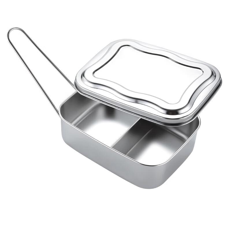 Sweet Elegant Double-Layer 304 Stainless Steel Lunch Box