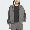 adidas Originals TG FZ Hoodie Loose Fit Striped Zip Long Sleeve Jacket Unisex Jackets KQ5525