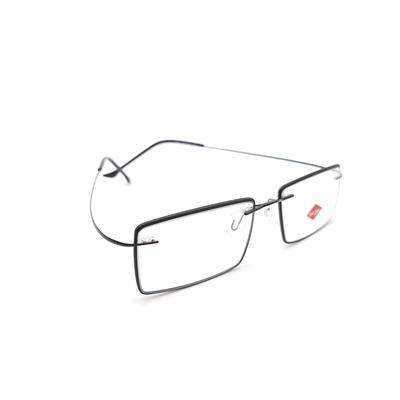 RSINC Full Rim frame/eyeglass/Spectacle,Leather Stich Optical, For Men And Women,  Black 2034 (IB-14) N2 SE-TLVG-YG2W