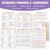 Adhd Planner Daily Cleaning Organizer - 2025 Chore Chart Schedule and Checklist - Adhd Household Needs Organization Weekly Monthly Yearly Home Family