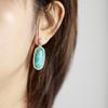 New light luxury natural emperor stone earrings, earrings, light luxury European and American designer jewelry earrings