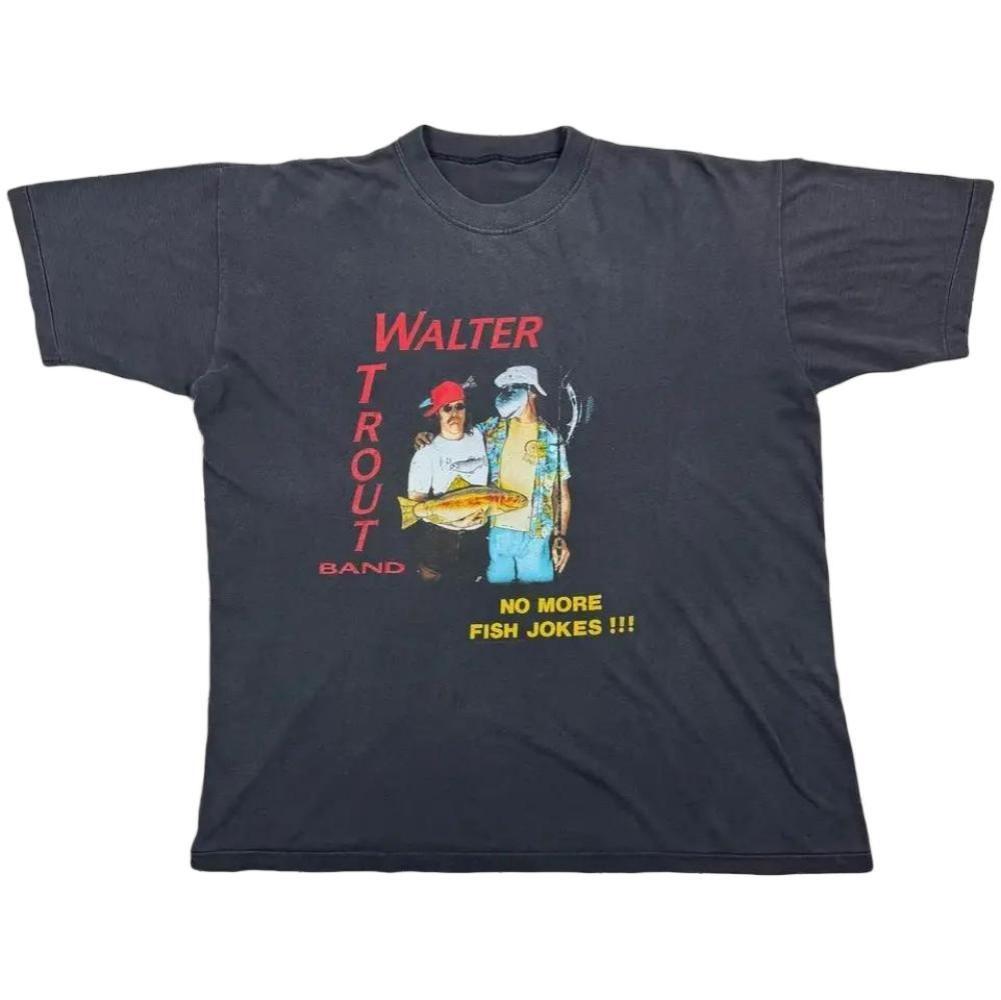 Walter Trout Band No More Fish Jokes T-Shirt
