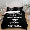 Friends TV Show Bedding Sets Duvet Cover Set With Pillowcase Polyester Double Twin Full Queen King Bedclothes Home Decor