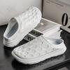 Fashion Casual Slippers 2025 New Men's Slip on Shoes Summer Fashion Trend Soft Soled Hollow Breathable Soft soled Lightweight Sandals