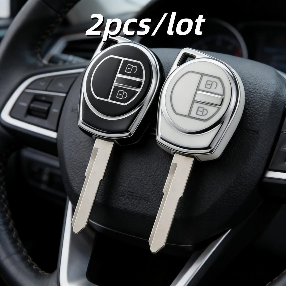 2Pcs Car Key Case Covers For Buick Verano Encore Gx Gl6 For Opel Vauxhall Astra K Corsa