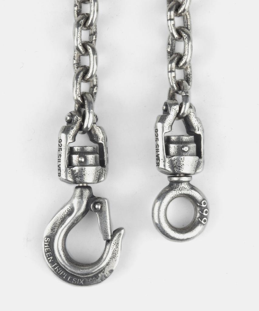 Sheen666 Industrial Series Sts002 561 Chain Silver Bracelet