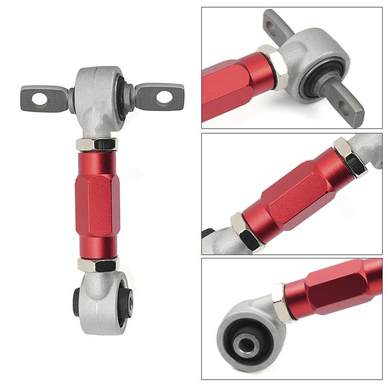 RASTP-Neues einstellbares Hinterrad-Fahrwerks-Sturzkorrektur-Kit Hundeknochen-Einstellbarer Querlenker für Honda Civic EK EG CRX 1988-2000 RS-LTB002