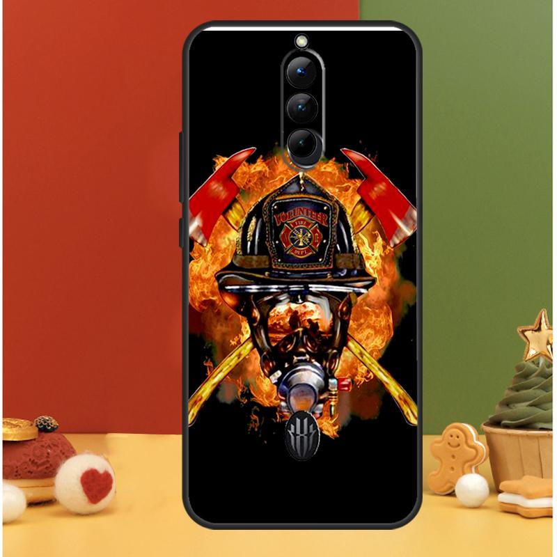 Firefighter Heroes Fireman Case For ZTE Nubia Red Magic 9 Pro Plus RedMagic 8 8S Pro Plus 6 7 6S 7S Pro 5G 5S 6R Cover