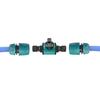 2Pcs Garden Hose Pipe Tap Shut Off Valve Fitting Connector Pipe Coupler Stop Water Connection Repair Joint Irrigation Adapter