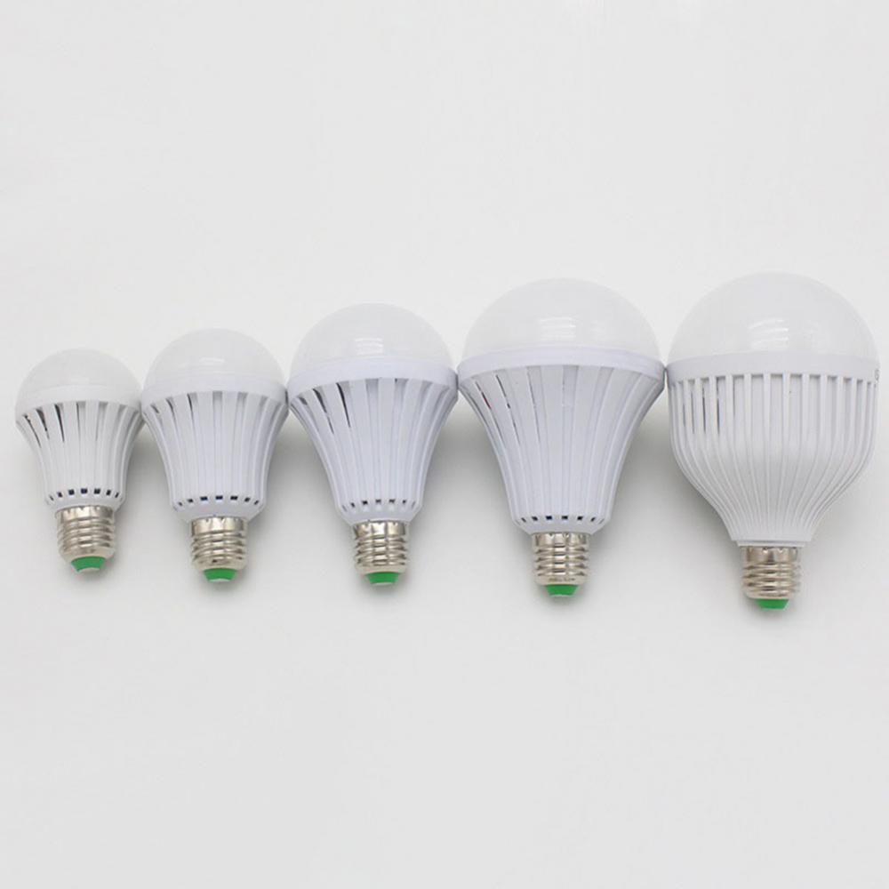 LED Emergency Lamps Outdoor Camping Light Bulb E27 Rechargeable Lamp 220V Light 7W 9W 12W 15W Emergency Lighting Bulb Equipment