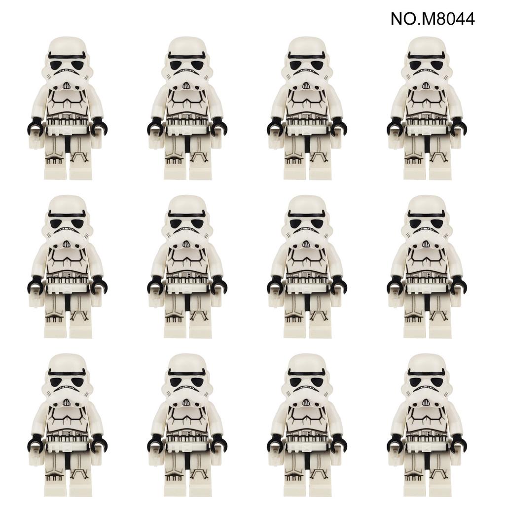 War Skull Storm Soldier M8044 Star Character Children'S Assembled Building Block Toy Doll