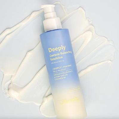 ELEVEN HUESDAY Deeply Control Balancing Emulsion, 200ml - Lightweight Hydration. Oil-Water Balance. Soothing Care for Sensitive Skin.