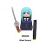 Jujutsu Kaisen Anime Cartoon Gojo Satoru Itadori Yuj Fushiguro Megumi Okkostu Yuta Building Blocks Mini Action Figures Kids Toy