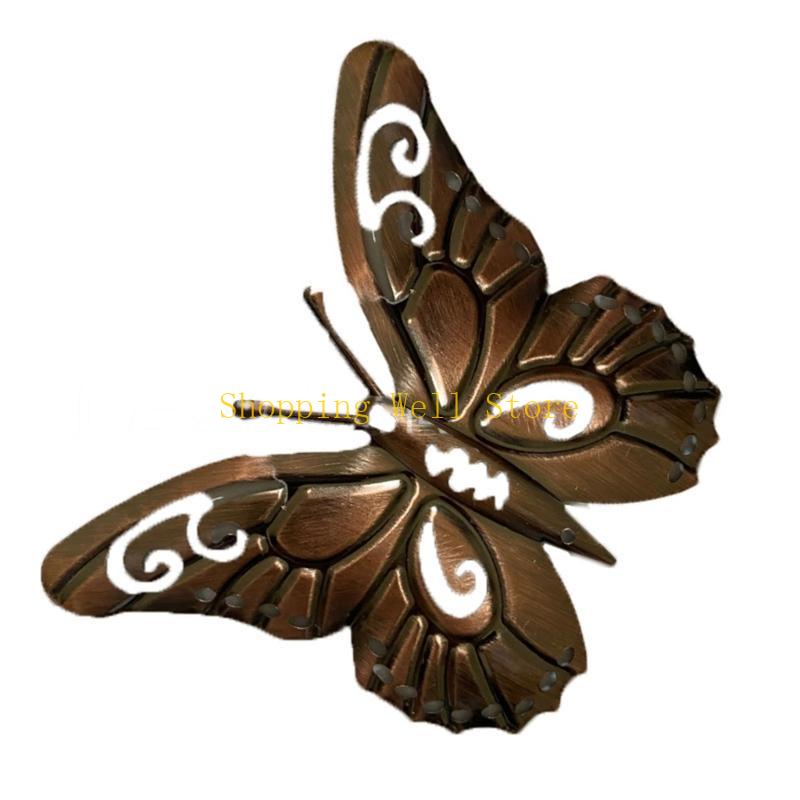 

KX4B Metal Butterfly Windchime Wall Tube Hanging Windchime for Harmonious and Home Ambiances China Mainland