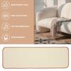 BHBL 120x40cm Absorbent Nonslip Memory Foam Kitchen Bedroom Door Floor Mat Rug Carpet Khaki