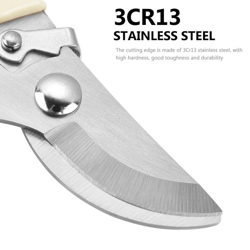 Stainless Steel Scissors Flower Cutting Flower Arrangement Pruning Fruit Tree Garden Branch Cutting Household Grafting