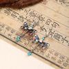 Colorful Dragonfly High-End Retro Earrings with European American Design