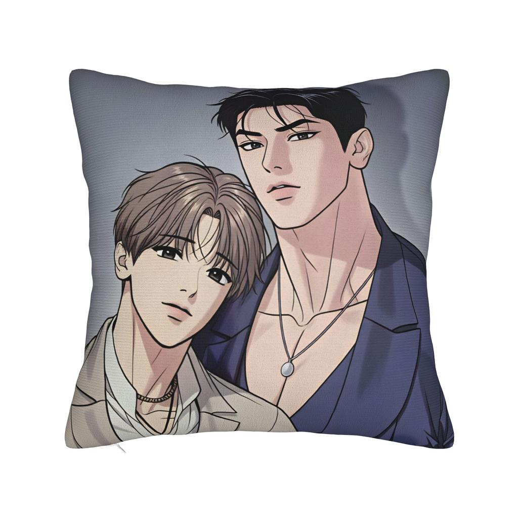 Pillow Case Bl Manhwa Jinx Joo Jaekyung Soft Pillow Cover Cute Funny Cushion Pillowcases For Office Car Home Decorative