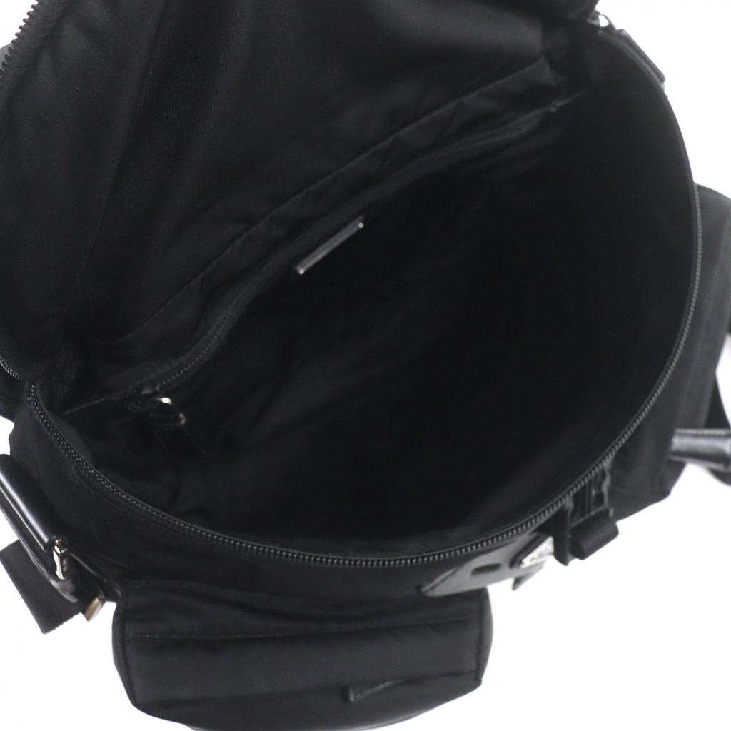 Very Good PRADA Shoulder Bag black Nylon mens 2VD062 Used