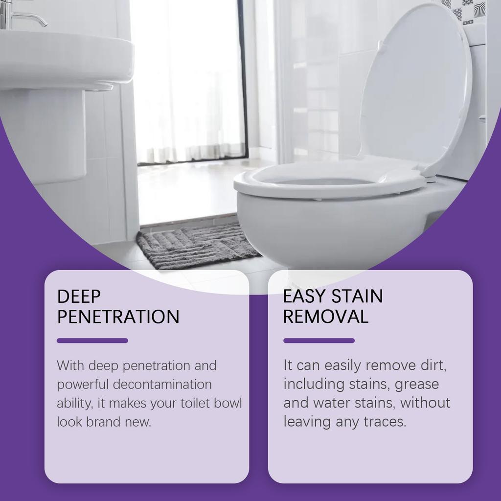 Powder-based Toilet Cleaner Is A Powerful Tool For Removing Yellow And Scale, Deeply Penetrating The Glaze Surface And Providing . It Is A Household