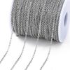 2Meters/Lot Stainless Steel Chains Gold Color Chain for Jewelry Making DIY Necklace Bracelet Accessories Lips Beads Beaded Chain