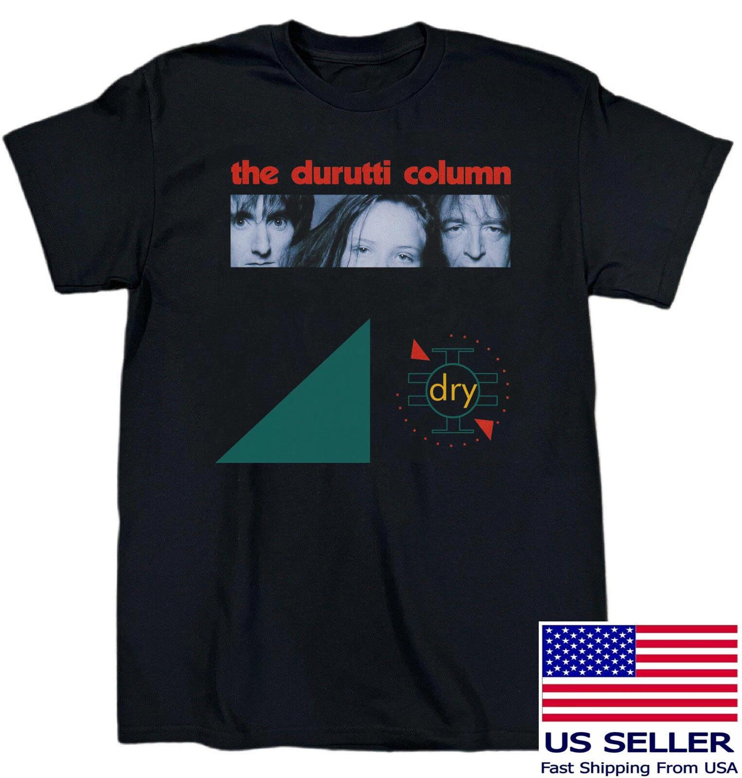 NEW Dry - Album by The Durutti Column Heavy Cotton Black T Shirt All Size TR784 XXXL