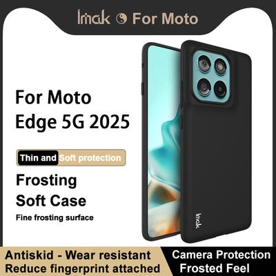 For Moto Edge 5G 2025 Phone Case IMAK UC-3 Matte Soft Cover