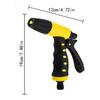 360-degree rotating nozzle head high-pressure hose garden hose water gun Heavy Duty Spray Water Hand Sprayer for Garden Lawn