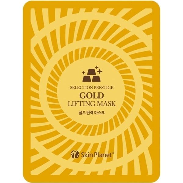 [10 sheets] Skin Planet Selection Gold Lifting Elasticity Mask Pack_18565362_634664