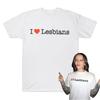 Jong Miko Dezelfde Stijl T-shirts I Lesbische Letterprint T-shirts Dames Schattig 100% Katoen T-shirt Los Korte Mouw Zomer Y2K Anime Tops Grafisch T-shirt