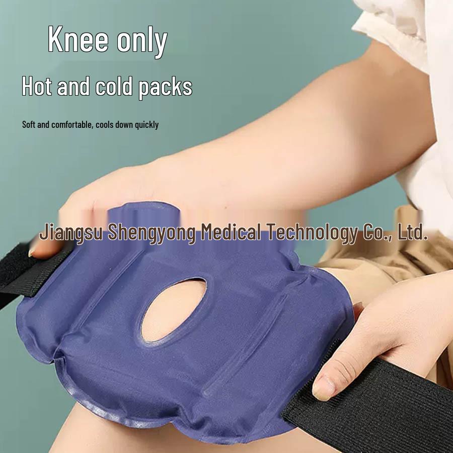Reusable Hot/Cold Knee Brace for Pain Relief and Sports Protection with Ice Pack