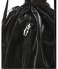 Athe Vanessabruno [Bonbon] Black Glossy Shoulder Bag & Backpack Mini Aaba6E140Bk