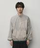 Wmc [Uv Protection] 2-Way Sheared Stand Neck Jacket_Grey