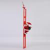 Electric Musical Climbing Santa & Reindeer Cart – Creative Christmas Decoration & Gift