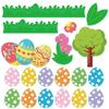 8pcs Easter Handheld Baskets Bunny Egg Party Gift Bags Gift Boxes