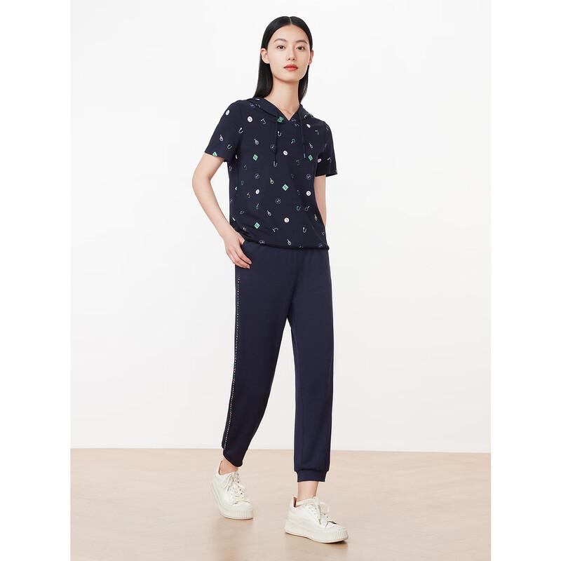 JUZUI Women's Urban Sporty Loose Casual Pants