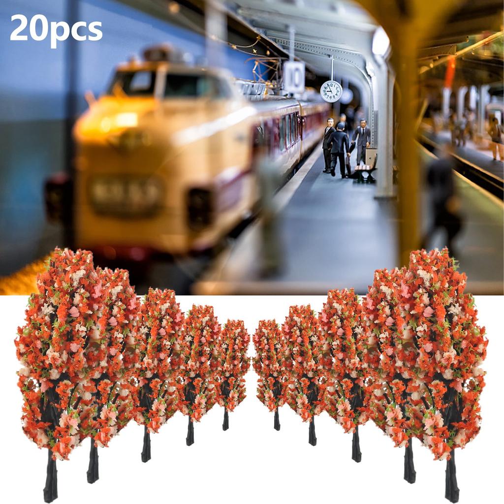 Railway Model Trees Railroad Layout Scale Diorama Landscape Decoration