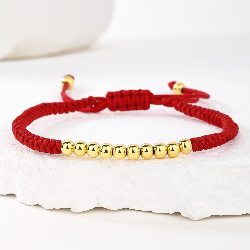 Handgemaakte Kabbalah Rode Draad Armband - Geluksbrenger Bescherming Tegen Boze Oog, Nylon Koord, Ideaal voor Dagelijks Gebruik of als Cadeau