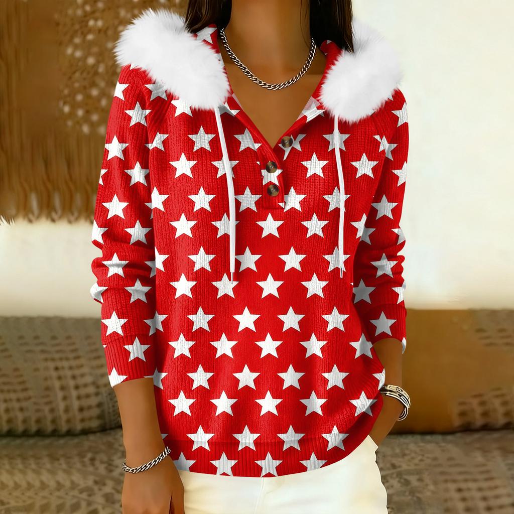 Dámský kabát s dlouhým rukávem a kapucí, zimní teplý kabát-bunda