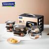 GLASSLOCK Tempered Glass Oven-Safe Food Storage Set