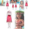Moana Cosplay Costume Set For All Ages Stunning Moana Outfit With Skirt Top And Accessories