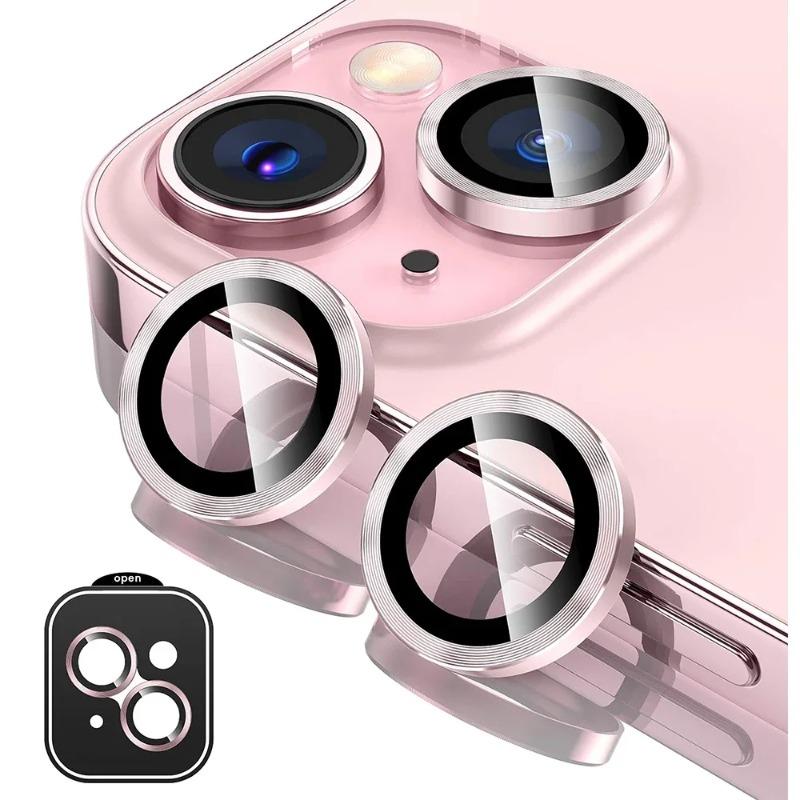 1 Set HD Metalen Camera Beschermfolie Voor IPhone 17 16 15 14Plus 13 Pro Max Krasbestendig Gehard Glas Lensdop Telefoon Accessoires
