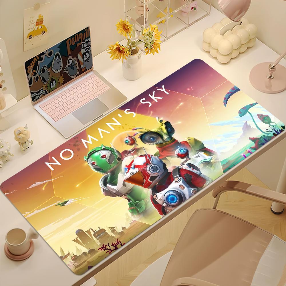 Nno Man S Sky Game Cool Mouse Pad Large Nonslip Lockedge Desktop Computer Desk Mat Keyboard Mousepad Office Gamer Student Gift