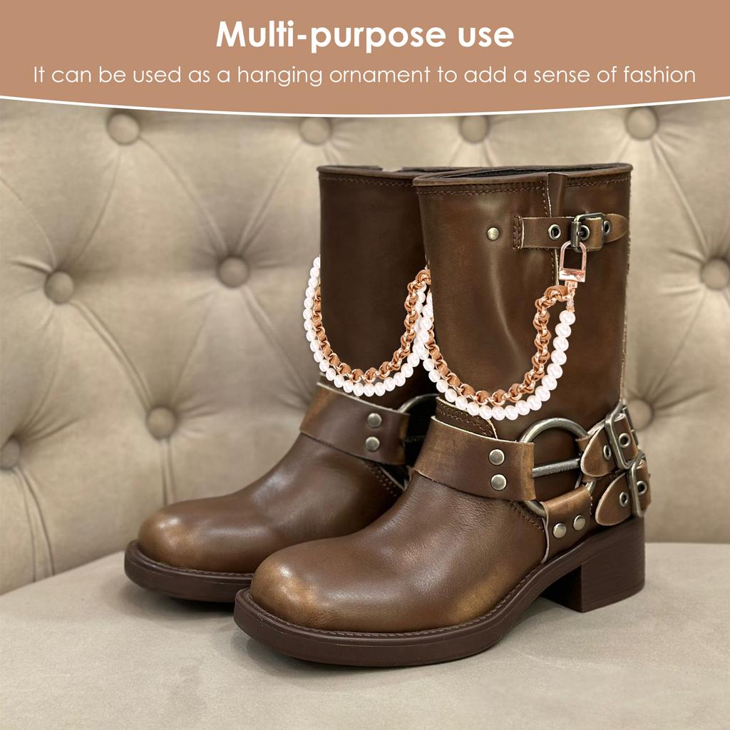 8Pcs Phone Cover Extender Chain Purse Strap Replacement Stylish Wallet Extender Chain for Handbag Purses Wallets Charms