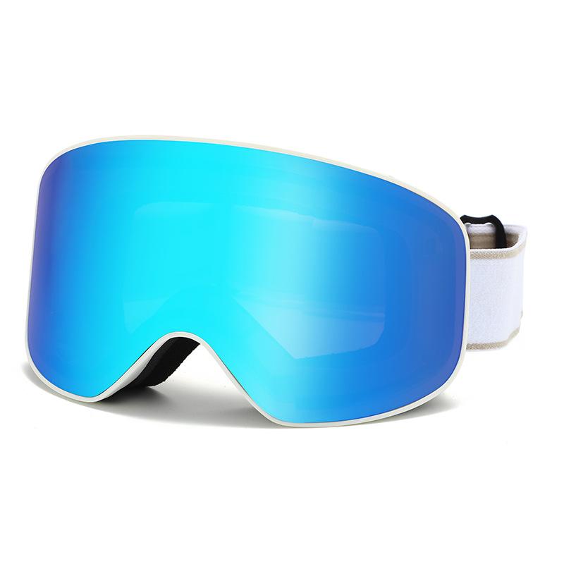 Double-layer anti-fog ski goggles for men and women, outdoor mountaineering windproof goggles for myopia