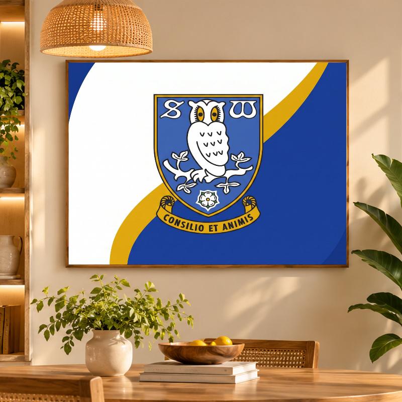 5D Diamond Painting Sheffield Wednesday Football DIY Full Drill Diamond Art Kit Home Decoration