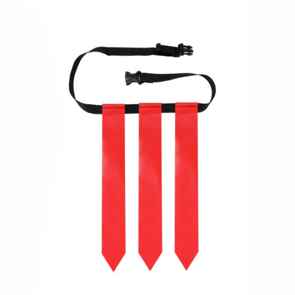 PVC American Football Waist Flag with Storage Bag Football Belt New Youth Football Waist Belt